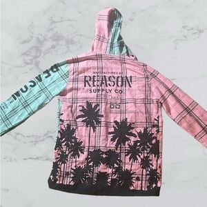 Reason Tropical Flannel with Hood